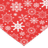Vakantietafel Runner-Red Sneeuwvlok Korte Ta Lange Tafelloper (Hoek)