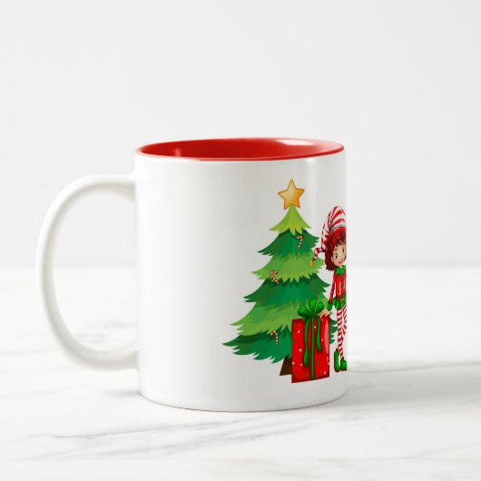 Vakantieteam Santa Coffee Mok (Links)