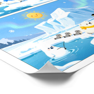 Vakantiethema Spot het Verschil Kids Activiteit  Poster