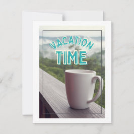 vakantietijd feestdagenkaart