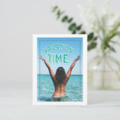 vakantietijd feestdagenkaart (Staand voorkant)