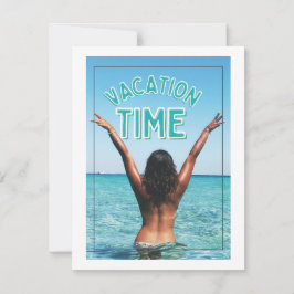 vakantietijd feestdagenkaart