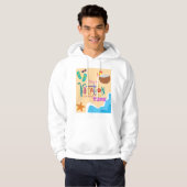 vakantietijd hoodie (Voorkant volledig)