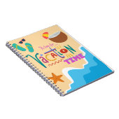 vakantietijd notitieboek (Rechterzijde)