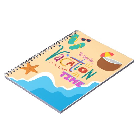 vakantietijd notitieboek (Linkerzijde)