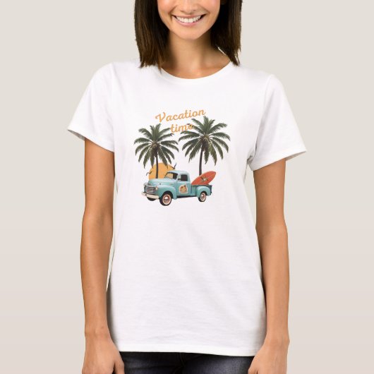vakantietijd t-shirt (Voorkant)