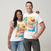 vakantietijd t-shirt (Unisex)