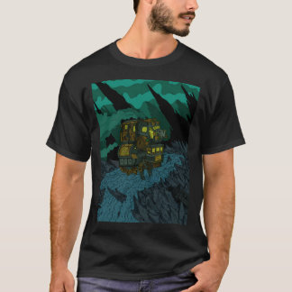 Vakantietour door Mech Mountain Alien Planet. D T-shirt