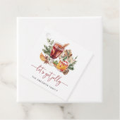 Vakantietpartij Bedankjes Labels (In situ)