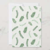 Vakantietpartij Kaart (Achterkant)