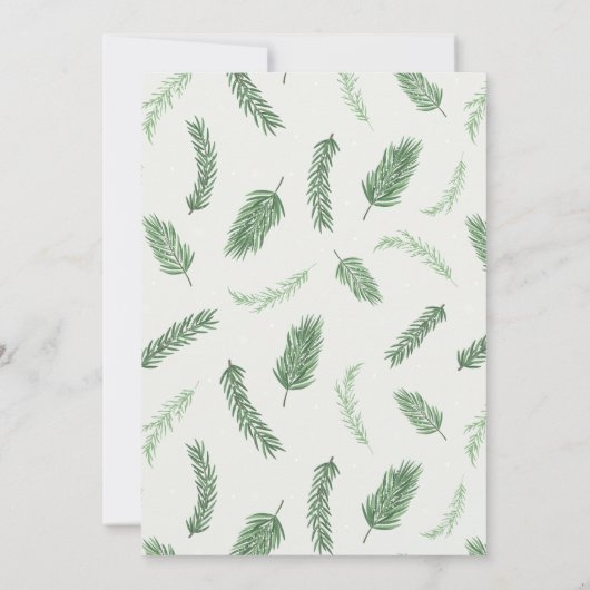 Vakantietpartij Kaart (Achterkant)