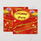 Vakantietpartij Kaart (Voorkant / Achterkant)