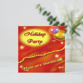 Vakantietpartij Kaart (Staand voorkant)