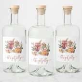 Vakantietpartij Likeurfles Etiket (Flessen)