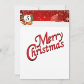 Vakantietpartij | Monogram Kaart (Achterkant)