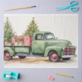  vakantietraditie: Vrachtwagen & Kerstbomen Tissuepapier (Craft)