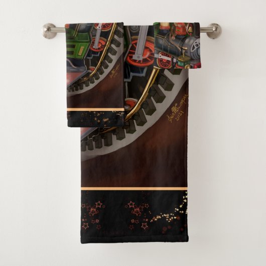 Vakantietraining voor Merry Mouse Bad Handdoek (Insitu)