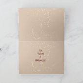 Vakantietraining voor Merry Mouse Feestdagen Kaart (Binnen)