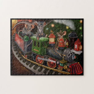 Vakantietraining voor Merry Mouse Legpuzzel