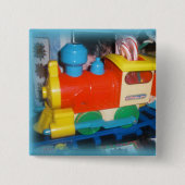 Vakantietrainplein Button kerstmis (Voorkant)