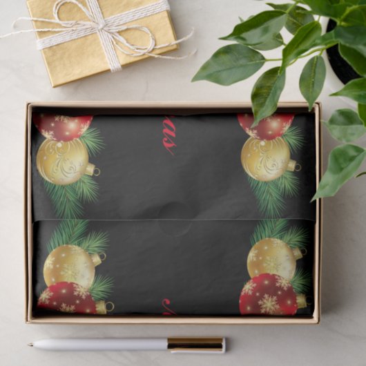 Vakantietweefsel, siertuin tissuepapier (Geschenk)