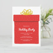 Vakantievakantie Exchange Party Kaart (Staand voorkant)