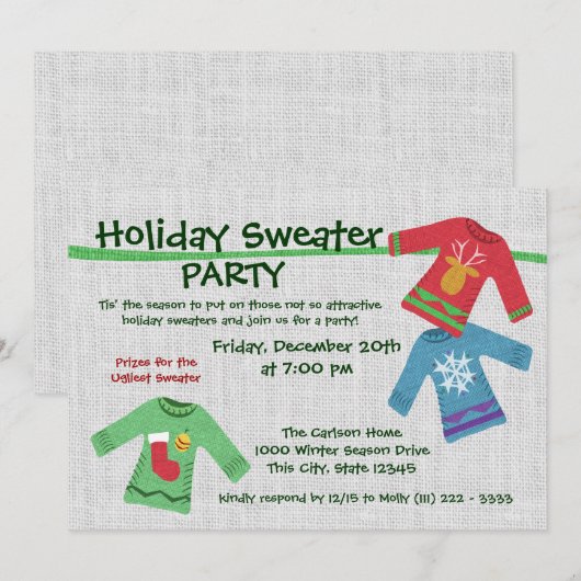 Vakantievakantie Kaart (Voorkant / Achterkant)