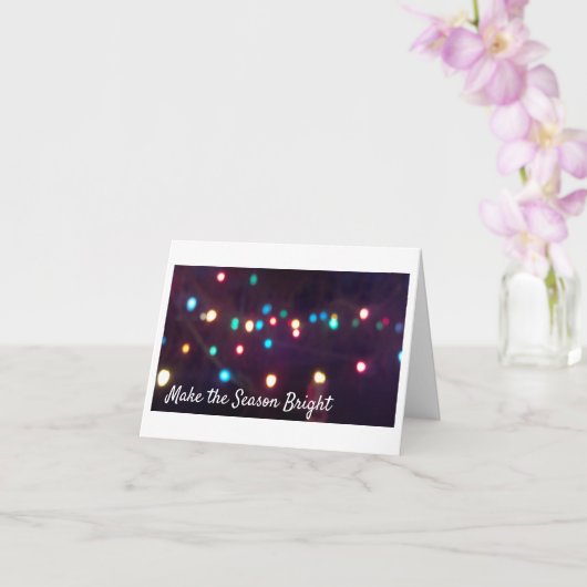 Vakantievakantie licht zacht kaart (Orchidee)