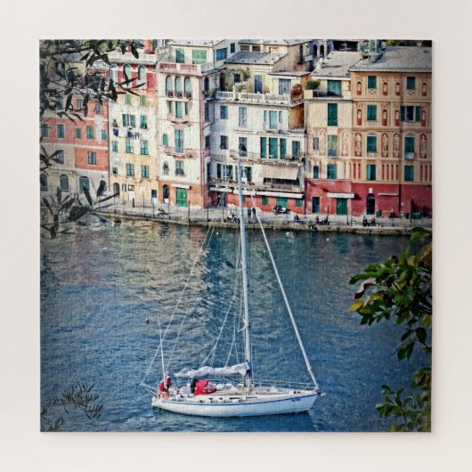 Vakantievakantie naar Portofino Italië-20x20-676 p Legpuzzel (Verticaal)
