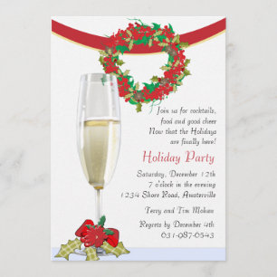 Vakantievakantie voor cocktails kaart