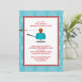 Vakantievakantie voor feestdagen kaart (Staand voorkant)