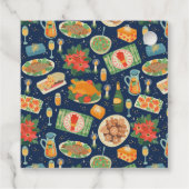 Vakantievakdag en feestdagen bedankjes labels (Achterkant)