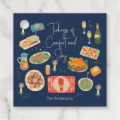 Vakantievakdag en feestdagen bedankjes labels (Voorkant)