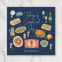 Vakantievakdag en feestdagen bedankjes labels