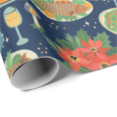 Vakantievakdag en feestdagen cadeaupapier (Rol Hoek)