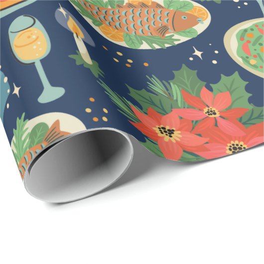 Vakantievakdag en feestdagen cadeaupapier (Rol Hoek)