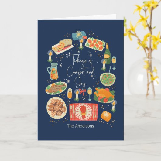 Vakantievakdag en feestdagen kaart (Gele Bloem)