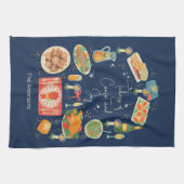 Vakantievakdag en feestdagen theedoek (Horizontaal)