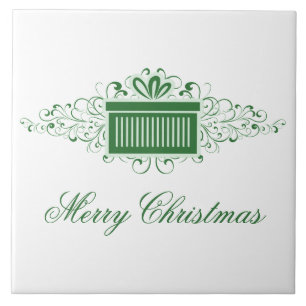 Vakantievakjes Cadeau Tegel, groen Tegeltje