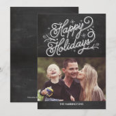 Vakantievakkaarten voor feestdagen - Prettige fees Feestdagenkaart (Voorkant / Achterkant)