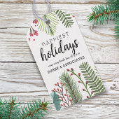 Vakantievakkerst op maat cadeaulabel