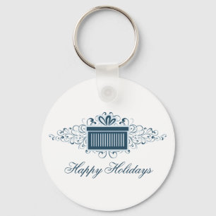 Vakantievakzalvers Cadeau Sleutelhanger blauw