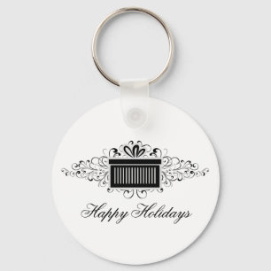 Vakantievakzalvers Cadeau Sleutelhanger, zwart Sleutelhanger