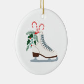 Vakantieveld Schaats Keramisch Ornament (Rechts)