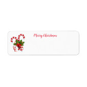 Vakantievelden retourneren etiket (Voorkant)