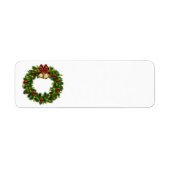 Vakantievelden retourneren etiket (Voorkant)