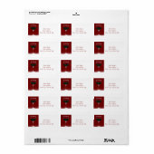 Vakantievelden Wijnretournering Etiket (Full Sheet)