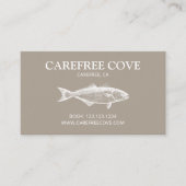 Vakantieverhuur Gasteninformatie Visitekaartje (Voorkant)