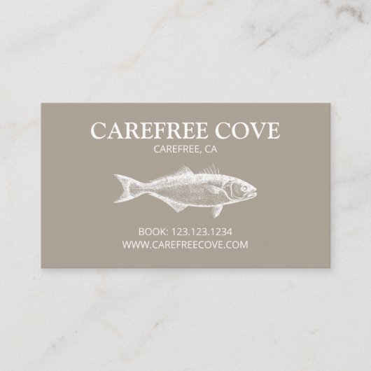 Vakantieverhuur Gasteninformatie Visitekaartje (Voorkant)