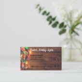 Vakantieverlichting en decoratie-installatie visitekaartje (Staand voorkant)